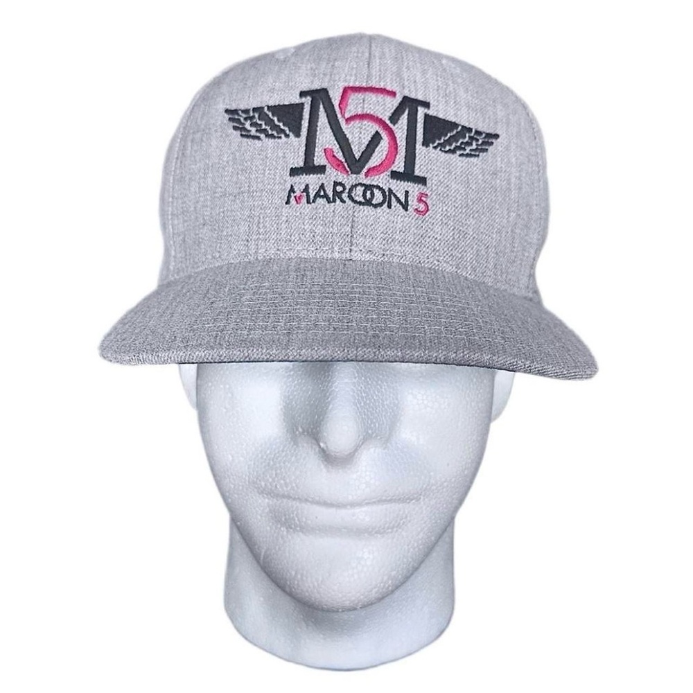 Maroon 5 Wool Blend SnapBack Hat Band Merch